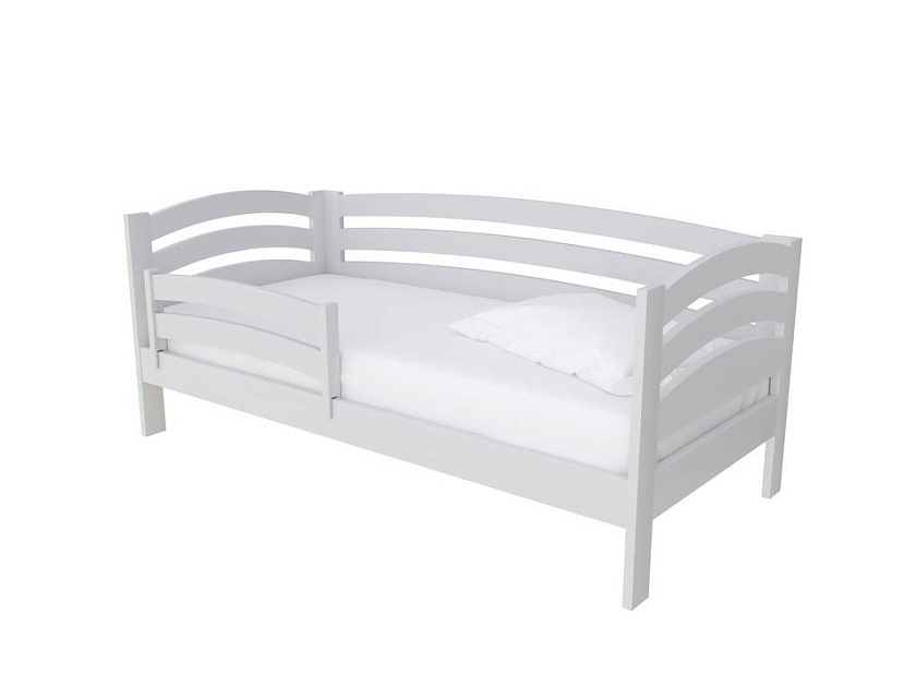 Бортик к кровати Веста софа-R 90x5 Массив (сосна) Белая эмаль - Защитный бортик для кровати Веста софа-R