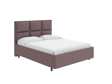 Кровать классика Malina - Изящная кровать без встроенного основания из массива сосны с мягкими элементами.