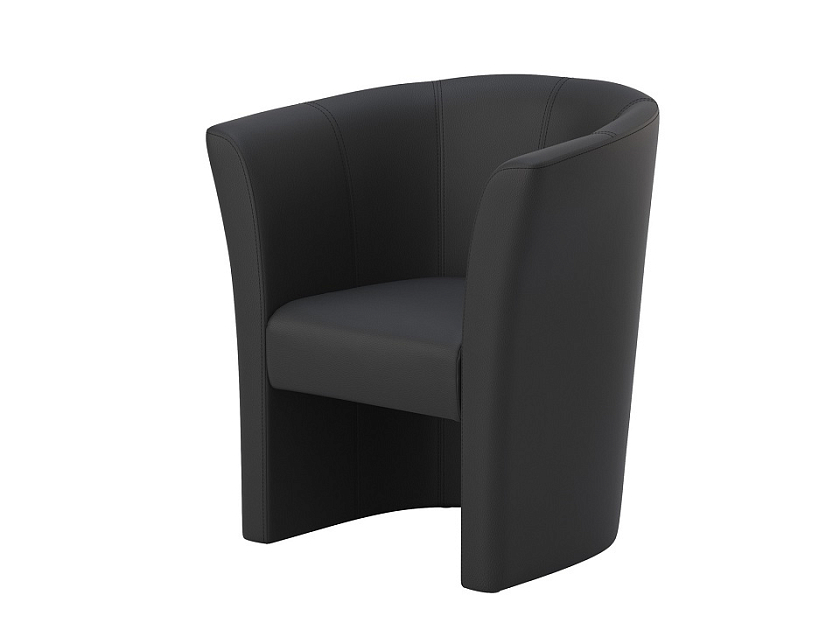 Кресло OrmaSoft 75x75 Экокожа Черный - Мягкое удобное кресло OrmaSoft. 