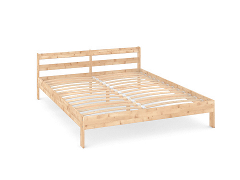Кровать с основанием Оттава - Универсальная кровать из массива сосны.