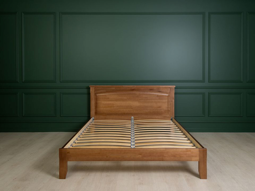 Кровать Marselle-тахта 140x200 Массив (сосна) Антик - Деревянная кровать со встроенным основанием