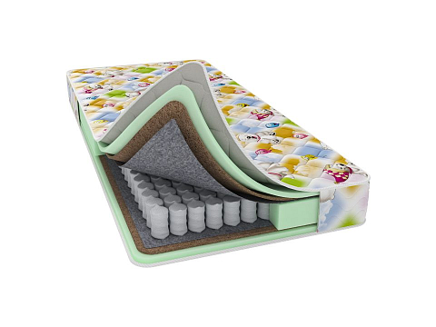 Полуторный матрас Baby Safe 120x200  Print - Обеспечивает комфортный и полноценный отдых.